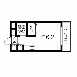 セリニティ大森【3階】の間取り