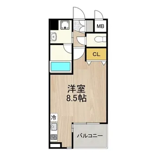 CITY SPIRE 名駅北【4階】の間取り