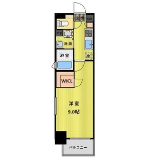 CasaAvenueIkeshita【7階】の間取り