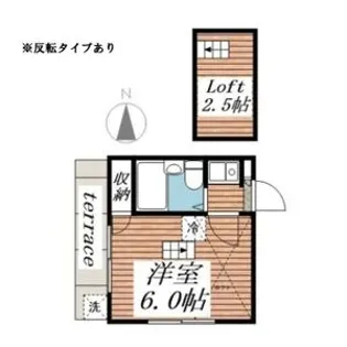 さくらハイツ六番町【0107号室】の間取り