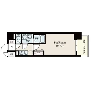 S-RESIDENCE池下西【5階】の間取り
