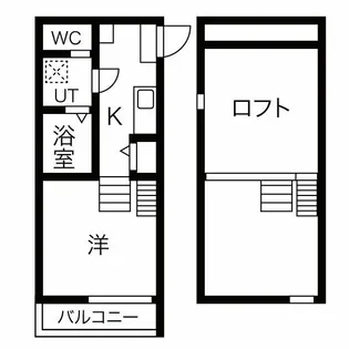 K Flat【1階】の間取り