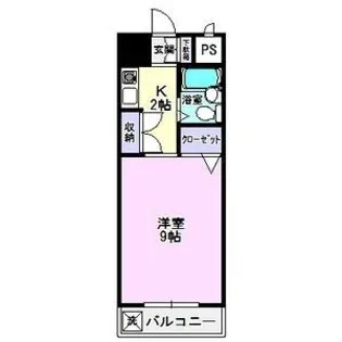 ジョイフル原南【901号室】の間取り