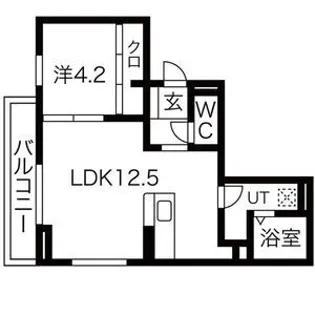 GROWTHマンション(グロースマンション)【3階】の間取り