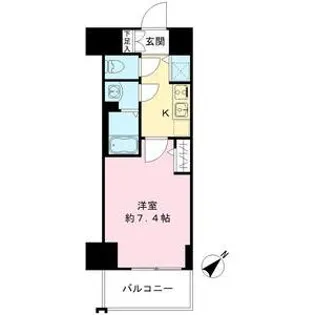 エスリード新栄グランラグジェ【1018号室号室】の間取り