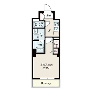 S-RESIDENCE本山【3階】の間取り