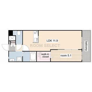 LagurusⅡ【2階】の間取り
