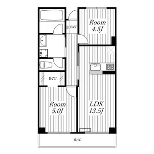 メゾン本山【40B号室】の間取り