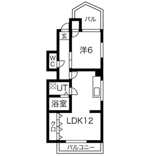 富士ビル第一【7階】の間取り
