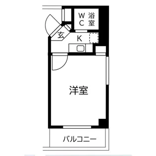 チコマンション【206号室】の間取り
