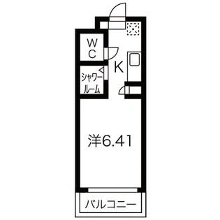N.S.ZEAL 東別院中駒ビル【8階】の間取り