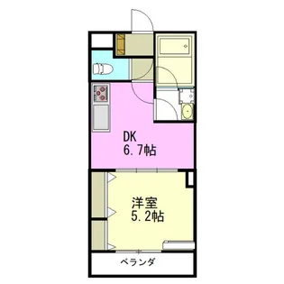 WINDOM II【2階】の間取り
