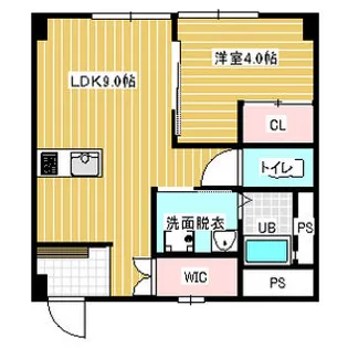 スタービル【5階】の間取り