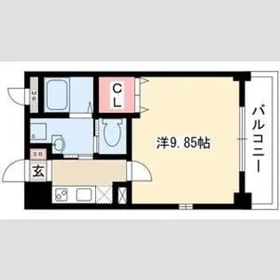 ソフィア【4階】の間取り