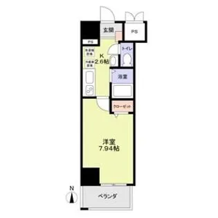 クレストタワー栄【3階】の間取り