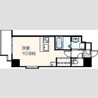 UOO MAMISORA【204号室】の間取り