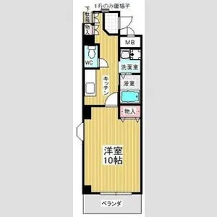 本州ビルⅢ【5階】の間取り