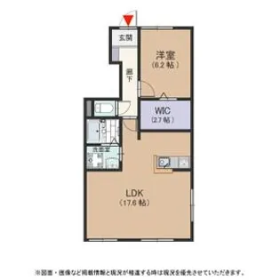 プレシャス西伏屋【103号室号室】の間取り