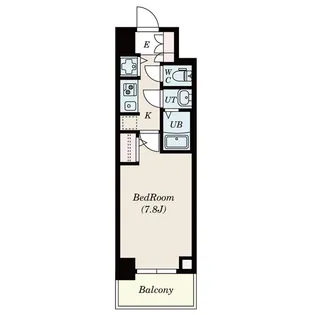 S-RESIDENCE葵Ⅱ【8階】の間取り