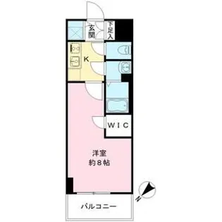 エスリード新栄グランラグジェ【702号室号室】の間取り