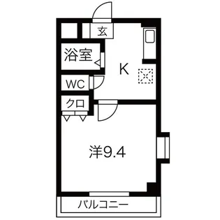 グレイスノリタケ【202号室】の間取り