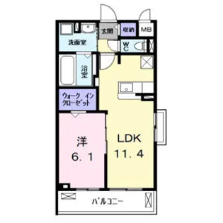 M.Y トヨクニ【2階】の間取り
