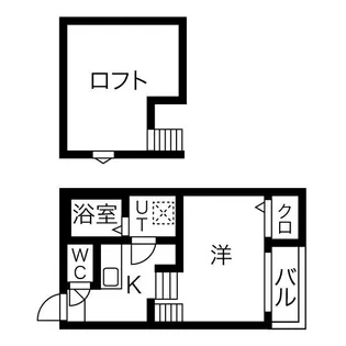 グランディ【1階】の間取り