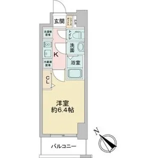 アステリ鶴舞テーセラ【0202号室】の間取り