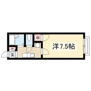 WING COURT【1階】の間取り