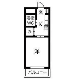 イザワハイム【306号室】の間取り