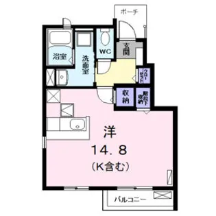 Soleil【1階】の間取り