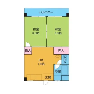 OS・SKYマイネビル【406号室】の間取り
