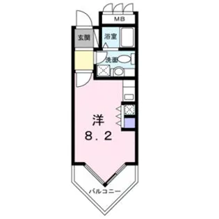 アーバン・ケティーズ【4階】の間取り