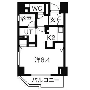 CASSIA車道【13階】の間取り