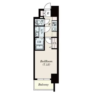 S-RESIDENCE浄心【3階】の間取り