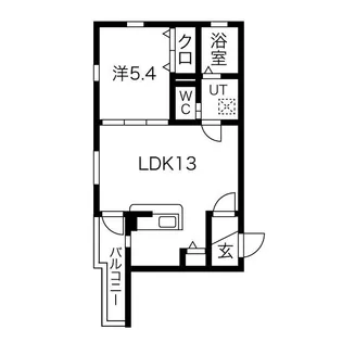 NAGOYA THE TERRACE【1階】の間取り