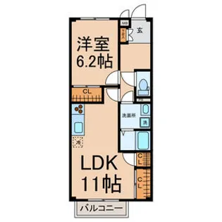 パストラルM【2階】の間取り