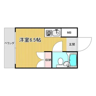 G1ビル浅間町【501号室】の間取り