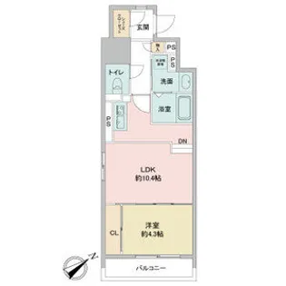 ドゥーエ千種【0901号室】の間取り