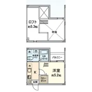 メゾン・ド・アヴェニール【1階】の間取り