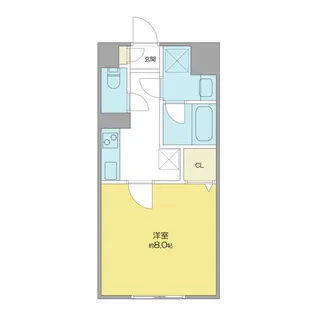 グランシオン本郷【1階】の間取り