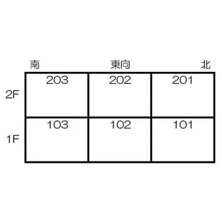 サンセール旭【2階】の間取り