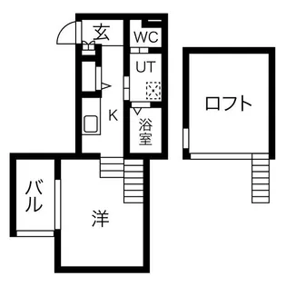 スマイルセレクト中村公園【2階】の間取り