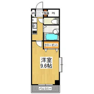 リアライズ春岡【101号室】の間取り