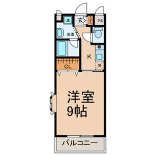 サンハイツ名取 Ⅱ【3階】の間取り