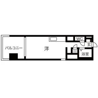 プリマヴェール名駅ノルテ【4階】の間取り