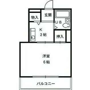 サントピア東海通I【102号室】の間取り