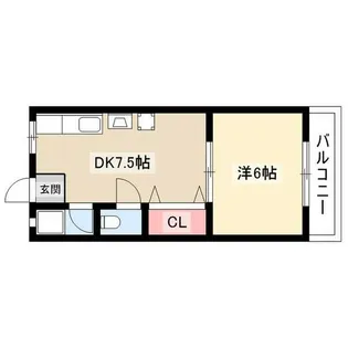 清和マンション【3階】の間取り