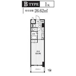 HF久屋大通レジデンス【3階】の間取り