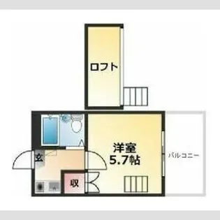 エスポワール錦【2階】の間取り